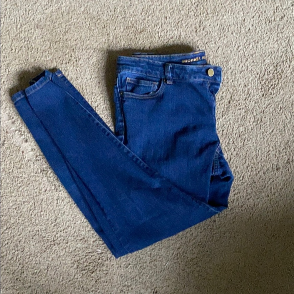 Michael Kors skinny jeans.